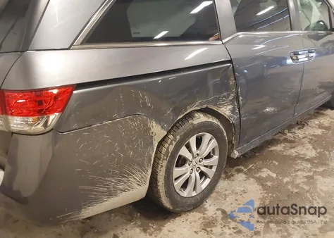 2017 Honda Odyssey Ex-L from USA, damaged, VIN 5FNRL5H60HB001084